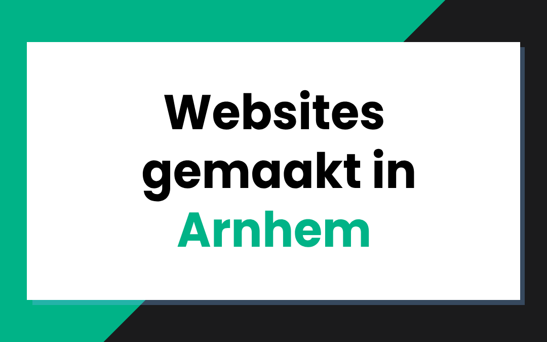Website gemaakt in Arnhem